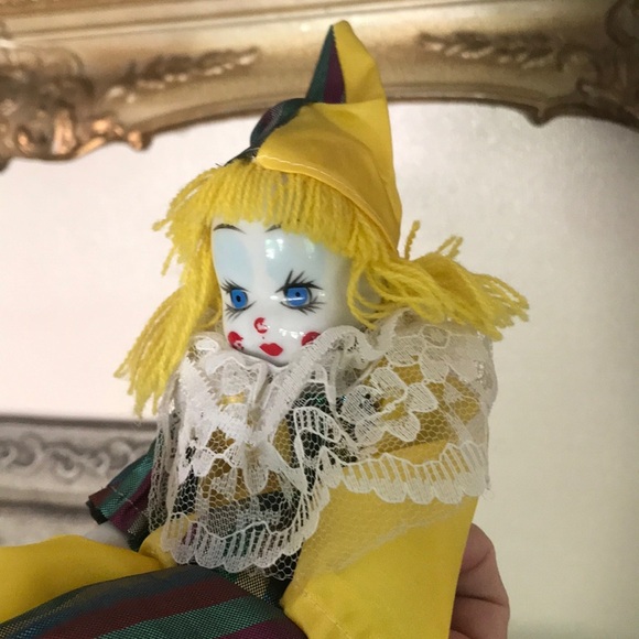 Rare Vintage 1970’s Hand Painted Clown Collectible - Picture 2 of 15